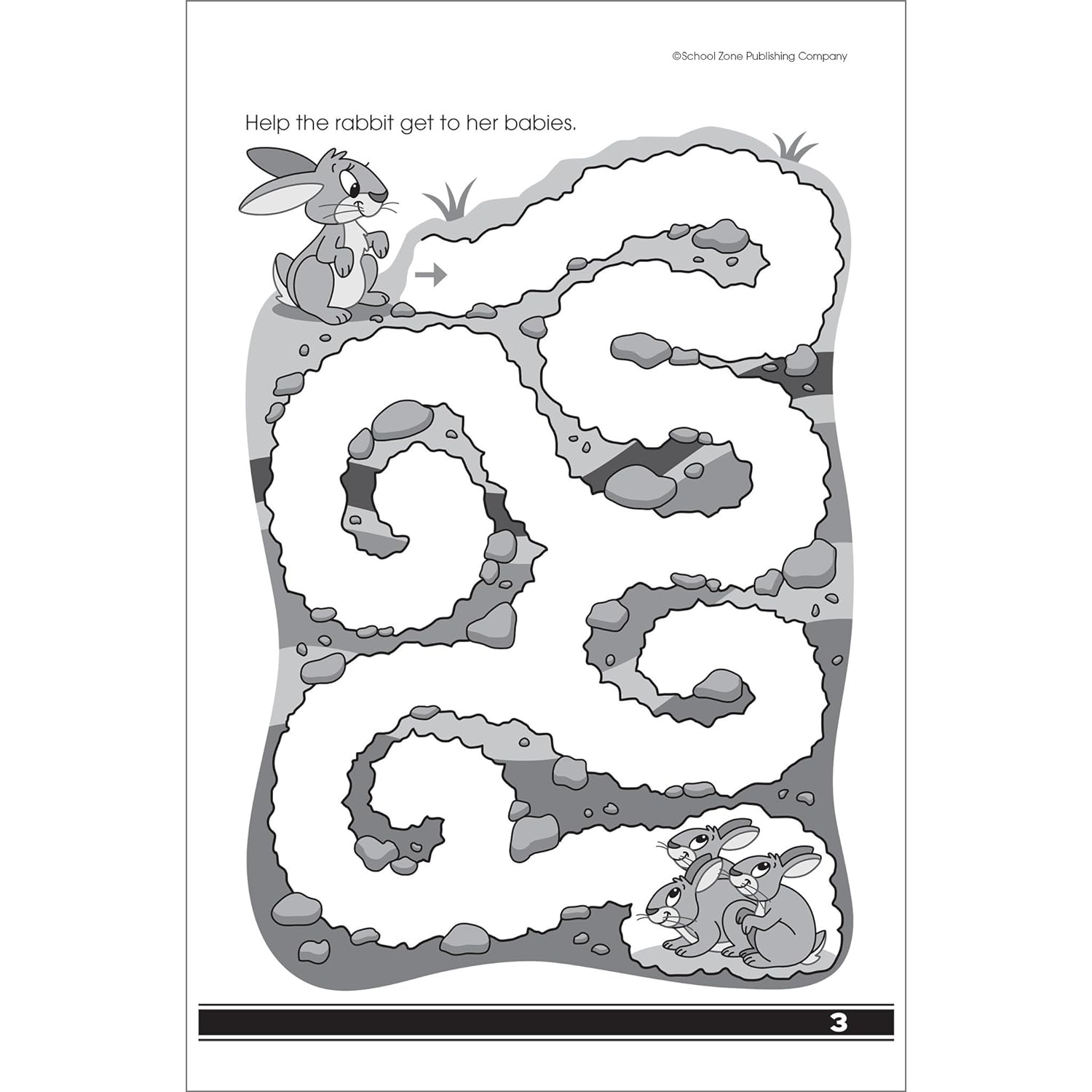 School Zone - Get Ready for Preschool Workbook - Ages 3 to 6, Letters, Numbers, Colors, Counting, Rhyming, Patterns, Matching, and More (School Zone Little Get Ready!&trade; Book Series)