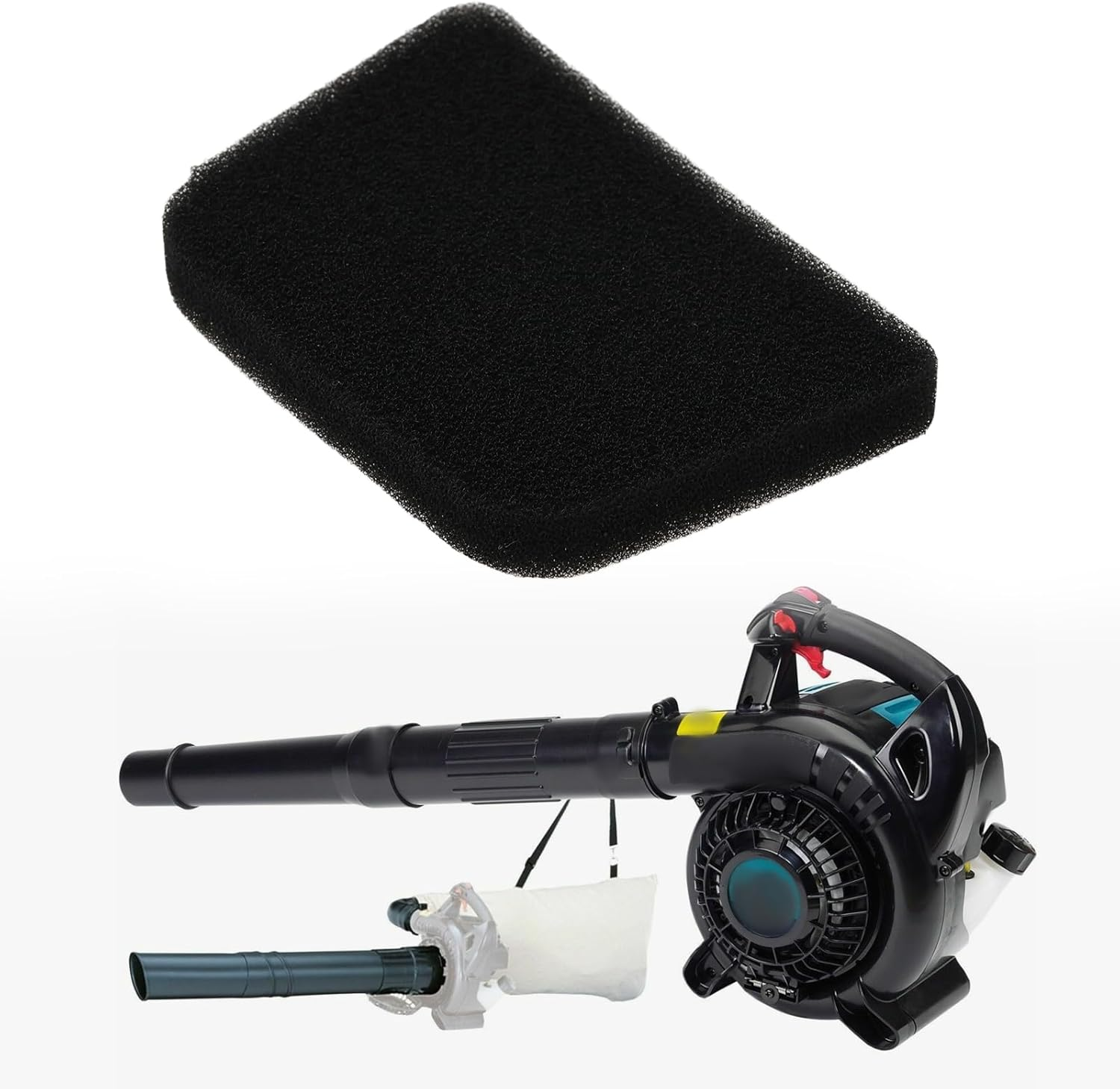 VGOL 2 Sets of Blower Air Filter Kit 443141-3 443140-5 Compatible with Makita 4-Stroke BHX 2501 image number 6