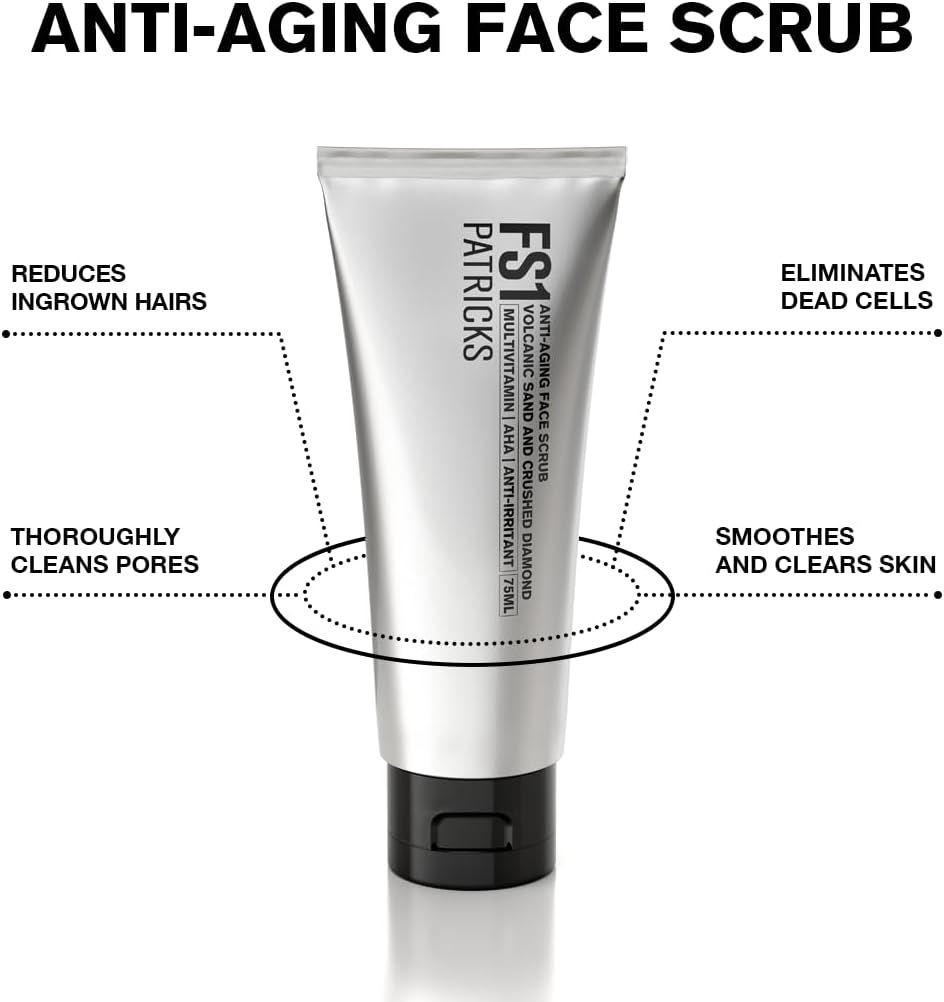 Patricks FS1 Volcanic Sand and Crushed Diamond Face Scrub, 75 Ml image number 3