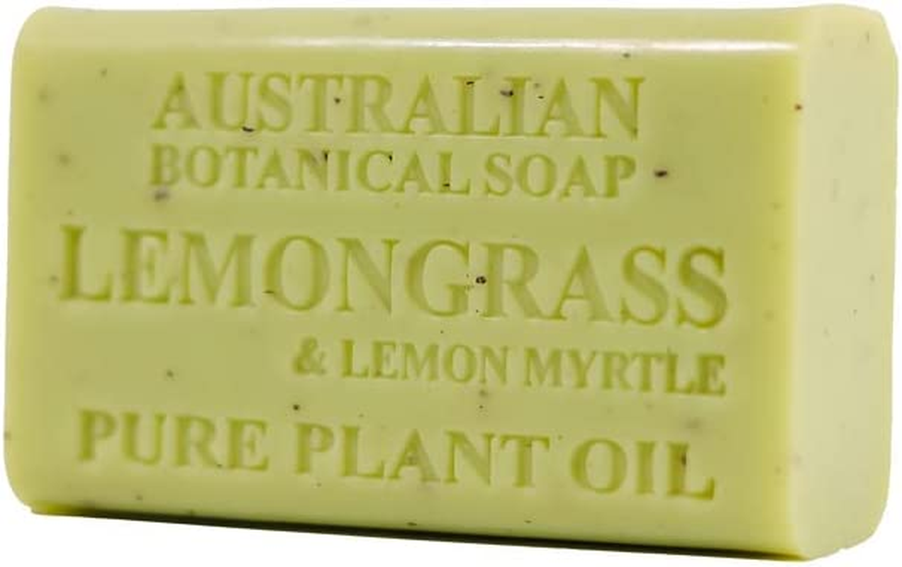 Australian Botanical Soap, 8 X 200G Natural Triple Milled Soap Bar Pack (Lemongrass & Lemon Myrtle) image number 2