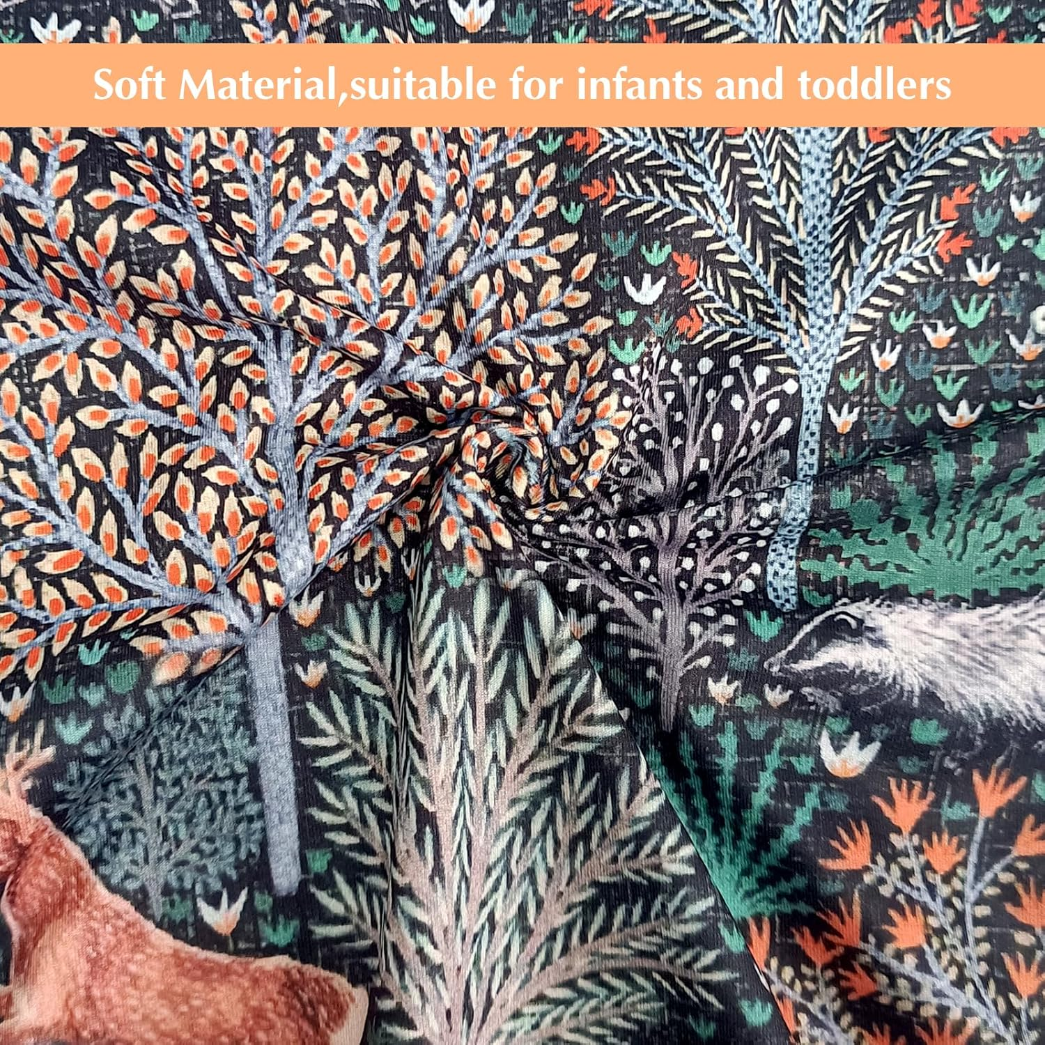 Winmany Baby Nursing Pillow Cover Newborn Removable Breastfeeding Pillowcover Cute Pattern Girls Boys Nursing Pillowcase for Breast and Bottole Feeding image number 3