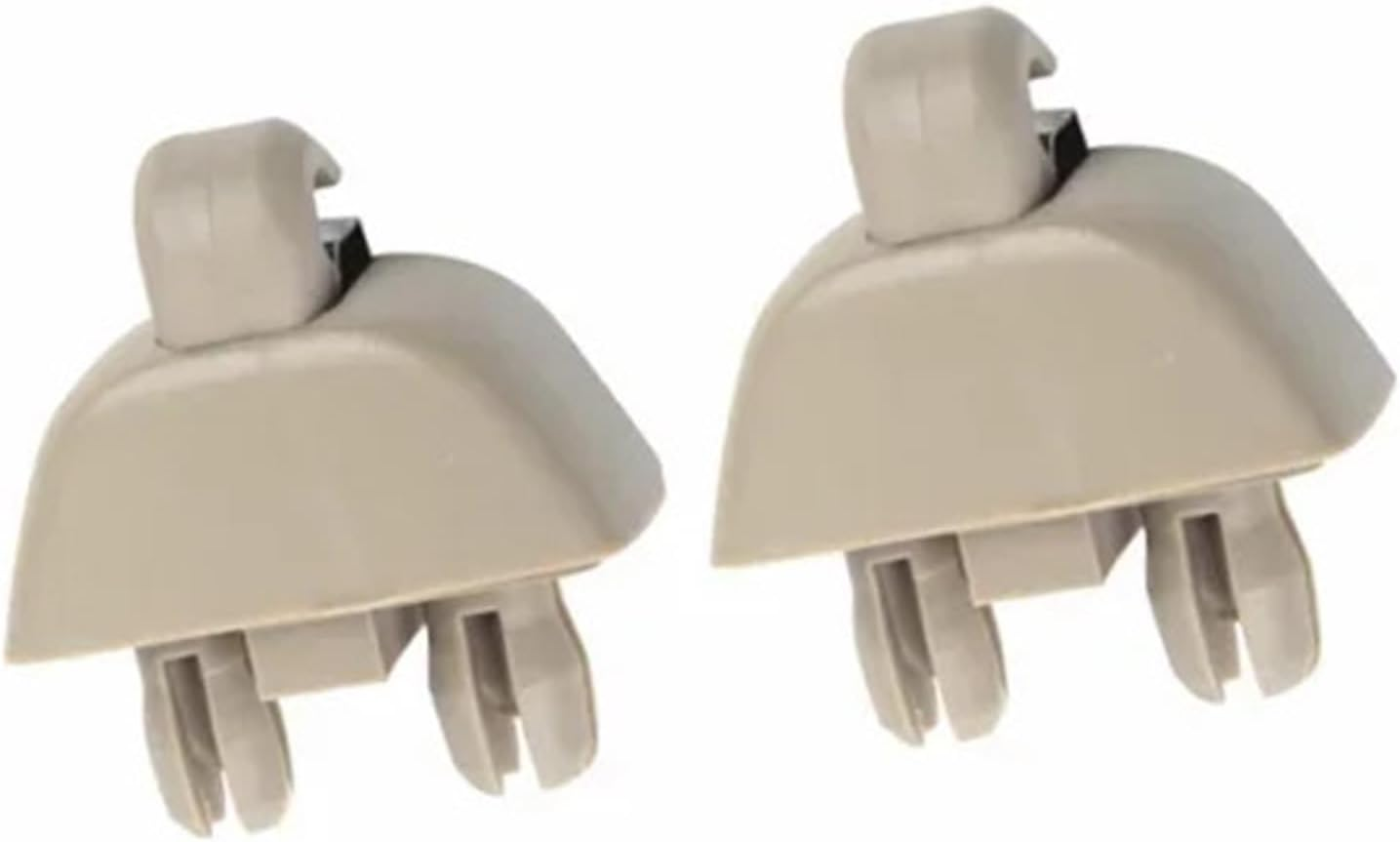 VNGNHERRL 2X Sun Visor Clip Hook Fit for VW Polo Passat Skoda Seat 2012-2015 6R0857561Y20 Car Inner Hanger Holder Clips Car Sun Visor(B)