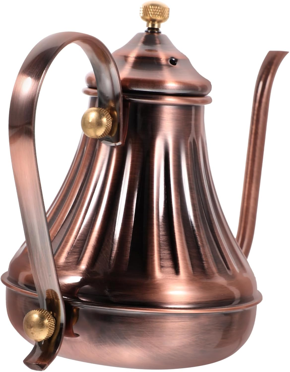 Practical Holder Long Spout Tea Kettle Portable Stainless-Steel Pot for Coffee Drip Spout image number 3