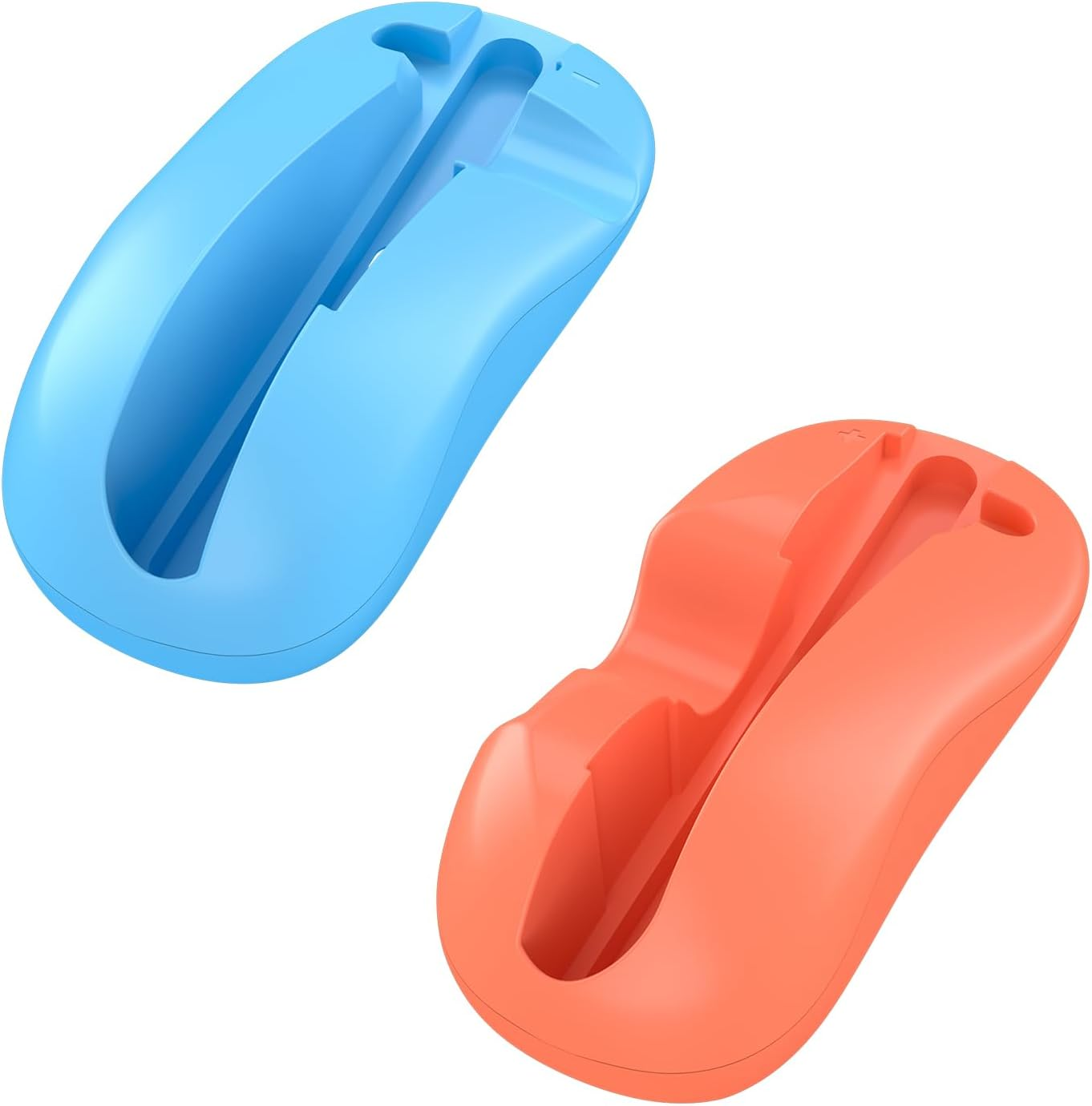 Gaming Controller Mouse Adapter for Switch 2,Ergonomic Design, Place-And-Play Setup, Blue and Orange,2-Pack (Orange Blue A) image number 2