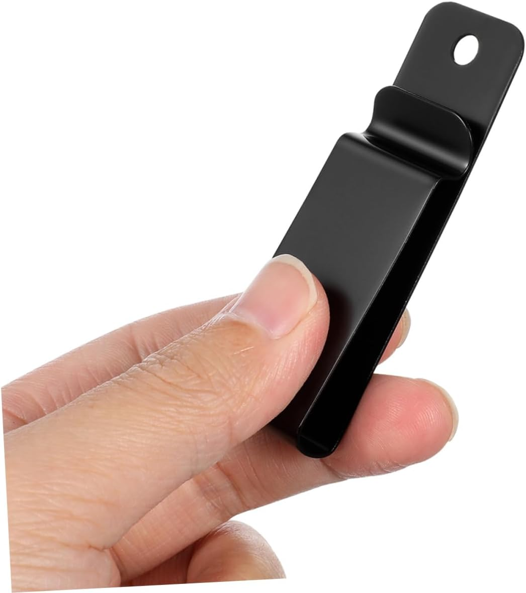 EXHUMKY Camping Bag Clip Metal Spring Clip Trigger Spring Keyring Buckle Versatile Lightweight Secure Key Holder for Travel Everyday Use and Camping image number 3