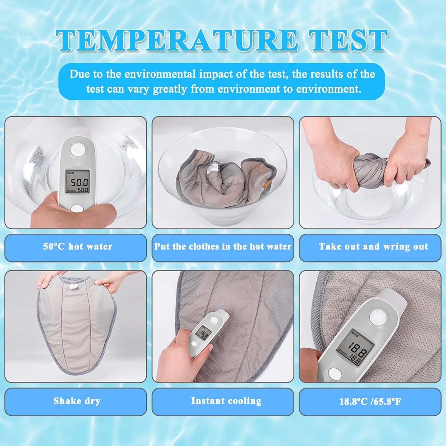 Dog Cooling Vest, Evaporative Cooling Coat for Dogs with Harness D-Rings and Adjustable Zip, Safety Reflective Ice Cooling Jacket for Puppies, Sunproof Summer Cooling Vest for Dogs, S image number 1