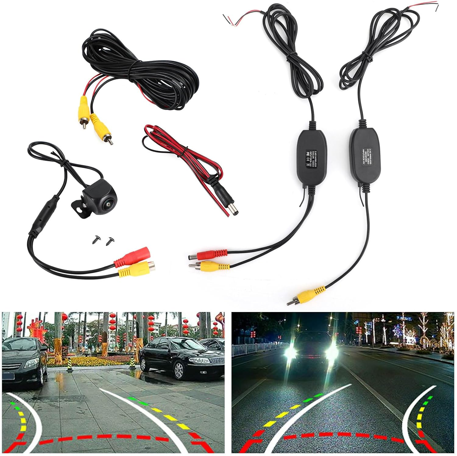 Areyourshop Dynamic Trajectory Camera Truck SUV Car Android DVD TFT LCD RCA CCD 4089T 960 * 720 155&deg; IP68 Waterproof Military Night Vision 0.01Lux Built Module Easy Install Safe Reverse Rear View image number 5