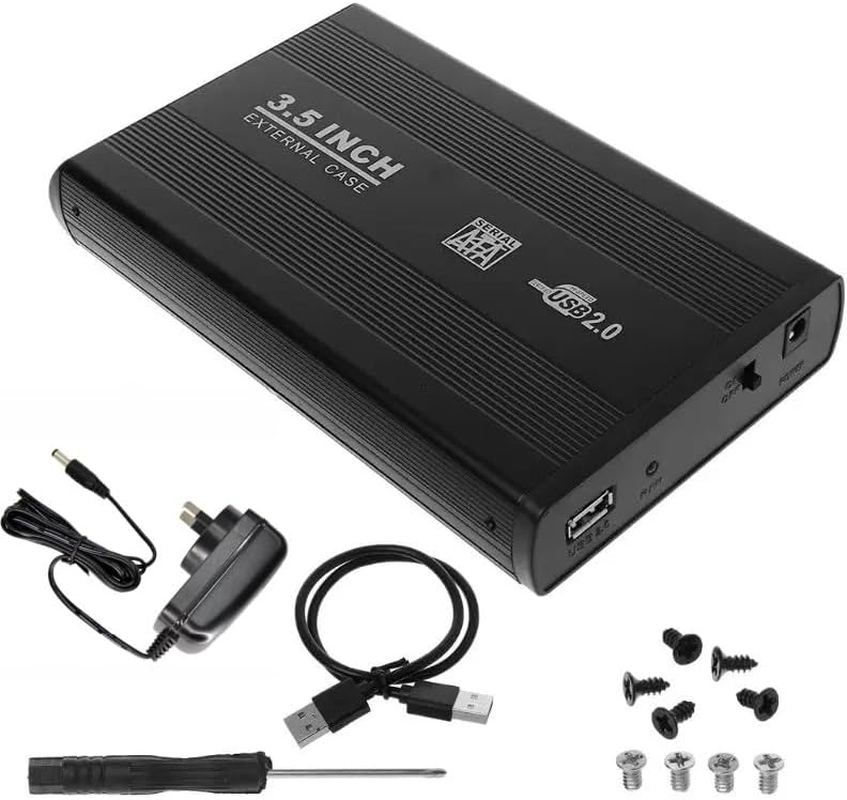3.5 Inch HDD External Case USB 2.0 to SATA External Hard Drive Enclosure Model LS39