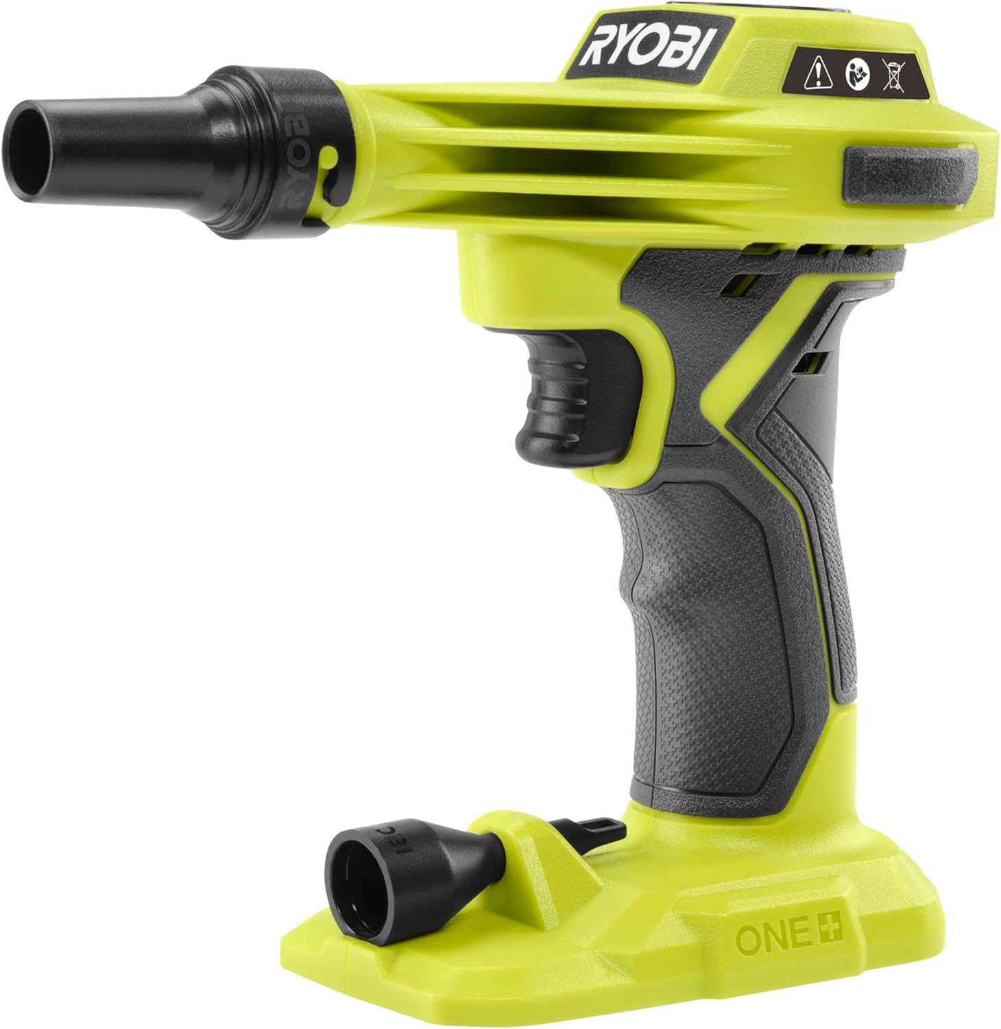 Ryobi - 18V ONE+ Cordless Deflator Inflator with High Flow: 250 L/Min - Comes with Pinch Valve Nozzle (Without Battery) - RVI18 image number 1