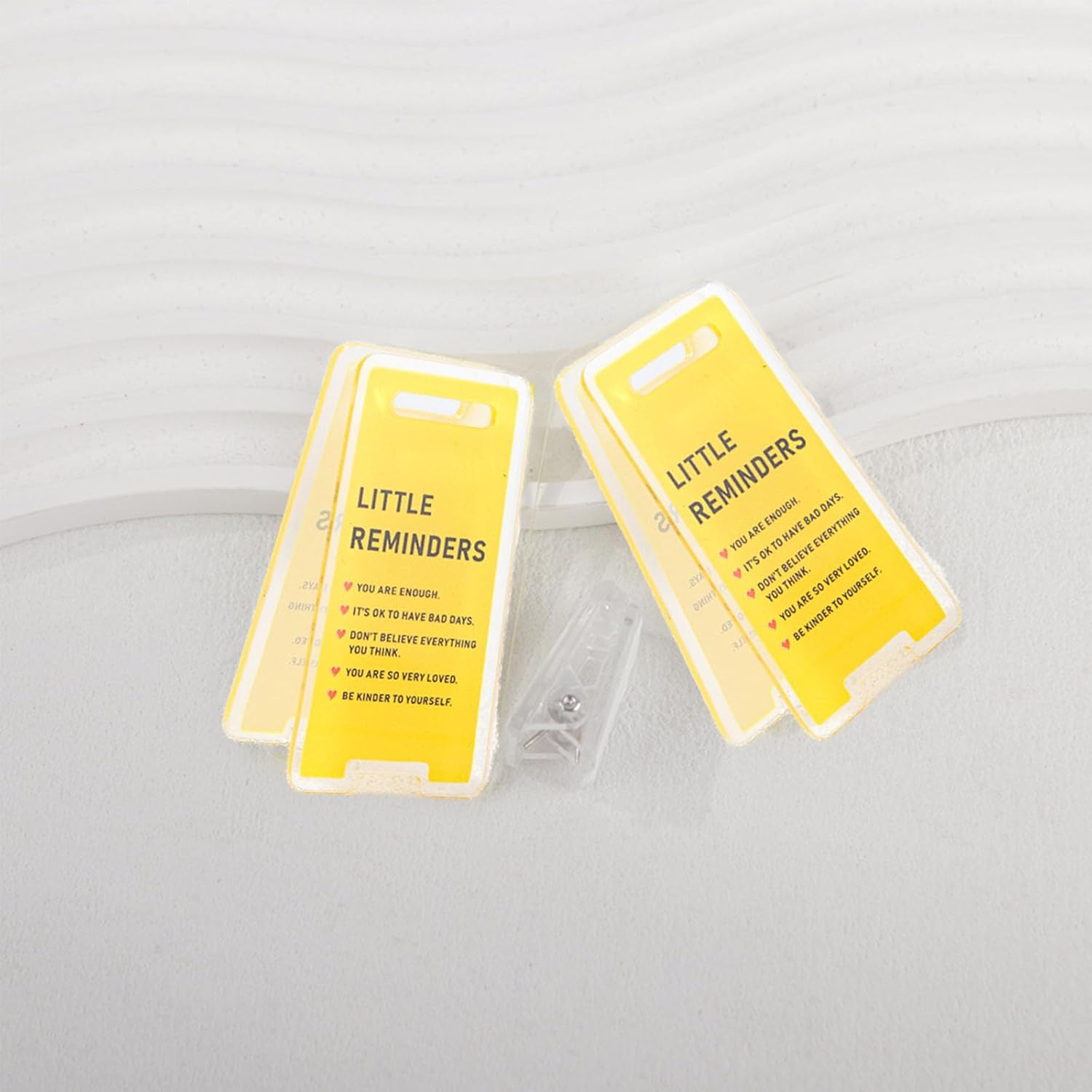 6-Pack Funny Sticky Note Holders - Hilarious Office Desk Clips with Sassy Signs, Perfect White Elephant Gifts for Coworkers (Group C) - Group C image number 3