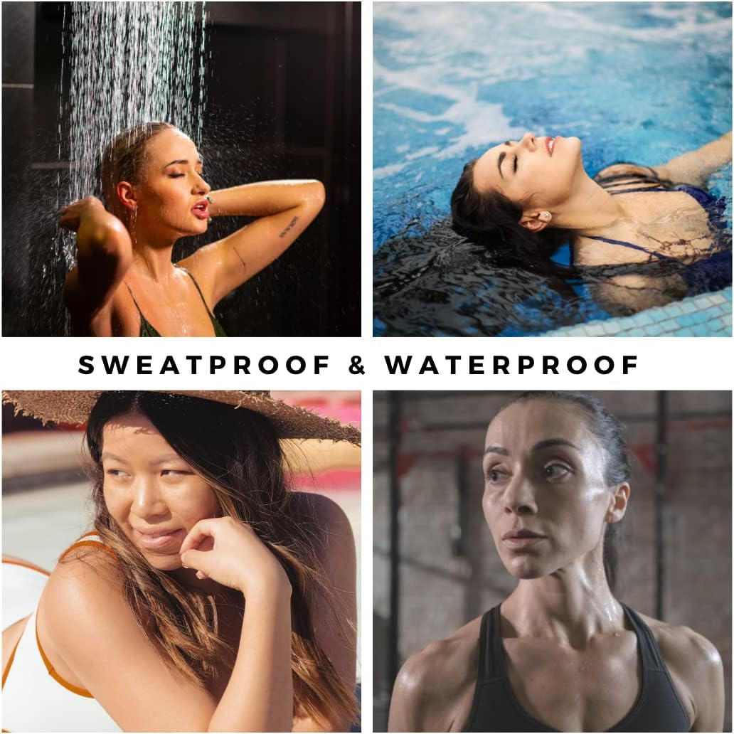 Bliss and beyond USA | Waterproof Eyebrow Tattoo Stickers. a Real Hair Stroke Look. Hair Replacement without Surgery. Solution for Hair Loss. Bushy Tinted Eyebrow Tattoos. (New Las Vegas, Dark Brown) image number 6