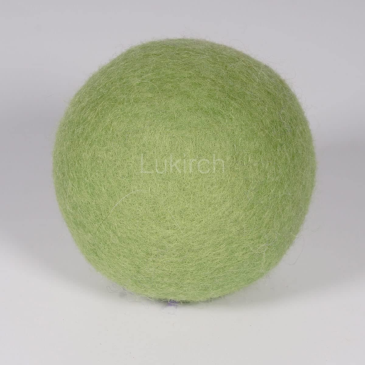 Wool Dryer Ball XL, Organic Eco Premium 100% Natural Fabric Laundry Softener, Shortens Drying Time, Reusable, Reduce Wrinkles and Static Cling, Handmade with 100% New Zealand Wool (6-Colors) image number 6