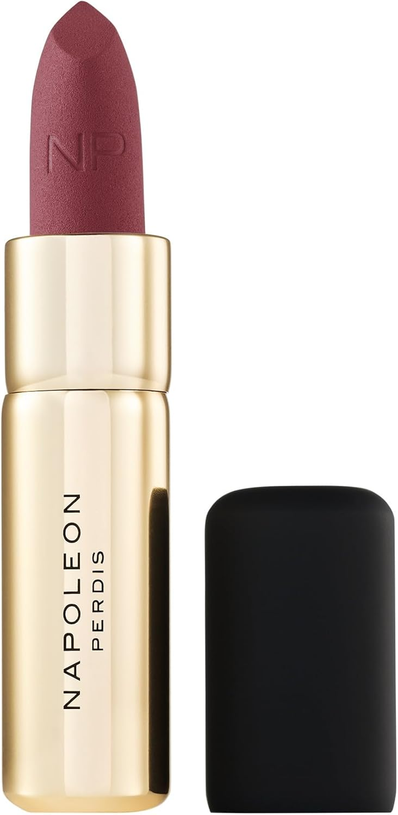 Napoleon Perdis Soul Matte Lipstick | Long-Wearing Matte Finish | Nourishing Formula with Sunflower Seed Wax & Passionfruit Oil | Vegan | (4G) Chemistry