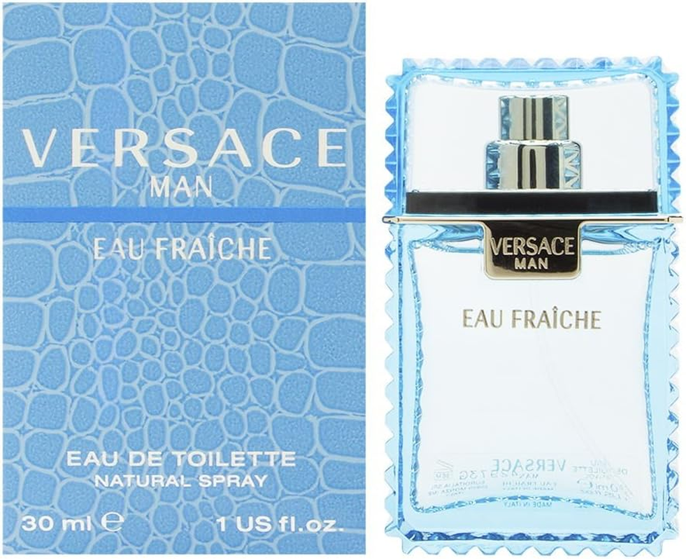 Versace Man Eau Fraiche Eau De Toilette Spray 3 Piece Gift Set for Men image number 4