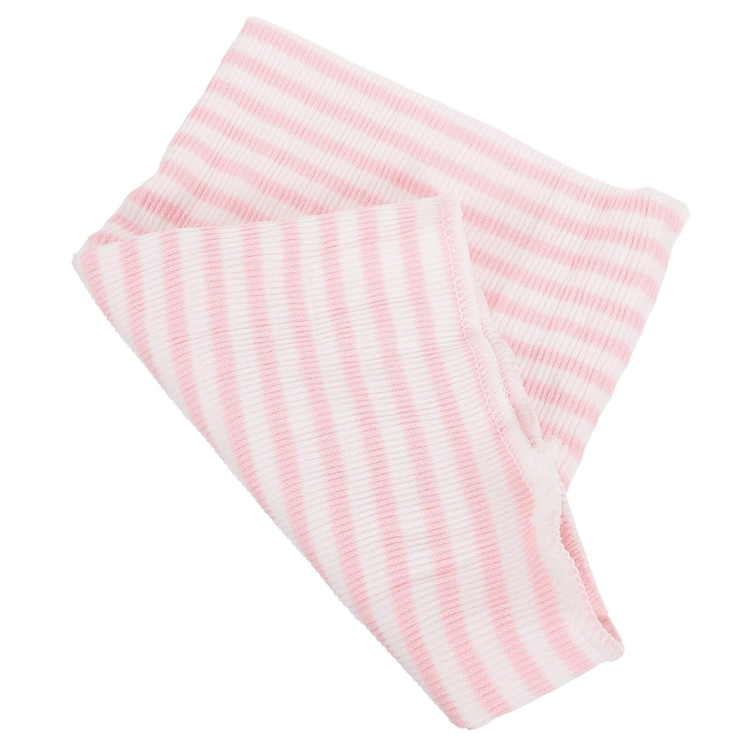 Newborn Baby Belly Band Dual Layer Cotton Abdomen Wrap for Infants Portable Belly Cover Cord Belt Pink Striped Protective for Toddler Boys and Girls image number 4