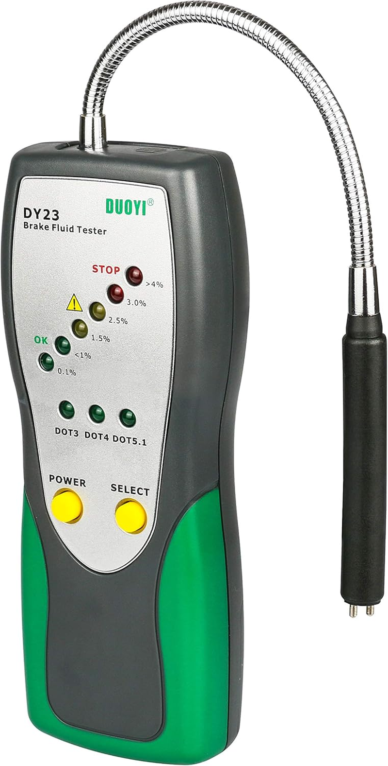 Mrcartool DY23 Automotive Brake Fluid Tester Oil Inspection Goose Neck Detector Sound and Light Double Alarm for DOT3 DOT4 DOT5 image number 6