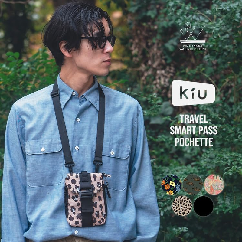 Kiu Travel Smart Passport Bag - Black image number 6