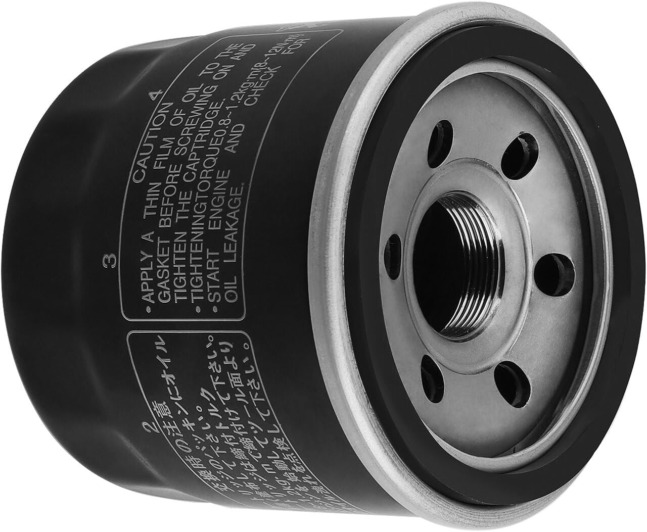 Oil Filter for Suzuki Eiger 400 Lta400,V-Strom 650 DL650 1000,Sv650,Kingquad 400 450 500 750,Boulevard C50 C90 M109R M50,Intruder 800,Bandit 1250,GSXR 750 1100 1000 600,Arctic Cat 400 500 image number 3