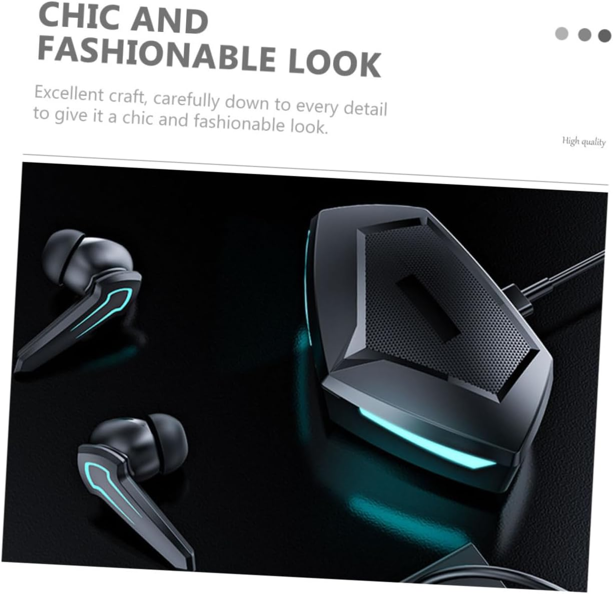 SWOOMEY Headset Stereo Headphones for Running Sports Earplugs Wireless Earphones for Music Calls Fashionable Craft image number 3