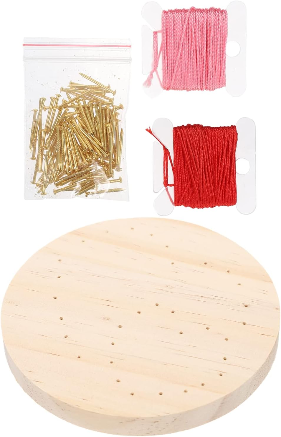 MAGICLULU Nail String Drawing Kit Craft Natural Jute Twine String Handmade Supply