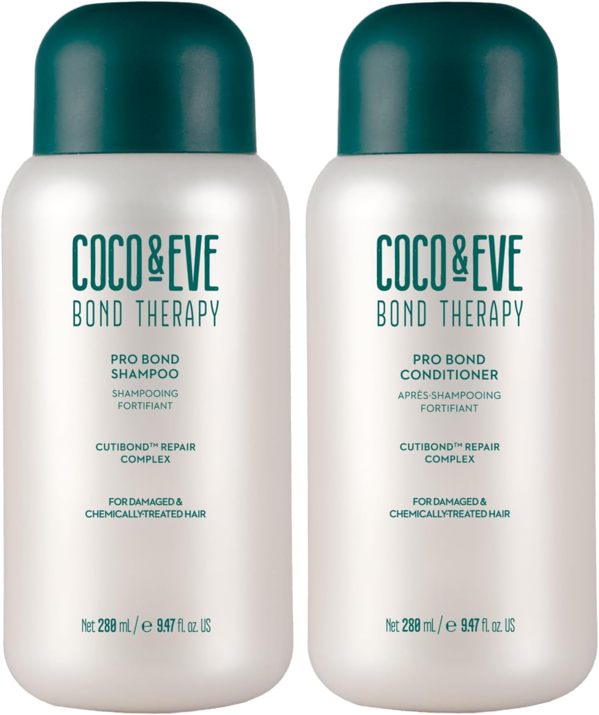 Coco & Eve Bond Therapy Pro Bond Shampoo & Conditioner Set. Strengthening Bond-Building with Cutibond&trade; Repair Complex. Nourishes & Reduces Breakage for Chemically Treated, Damaged Hair (560 Ml) image number 6