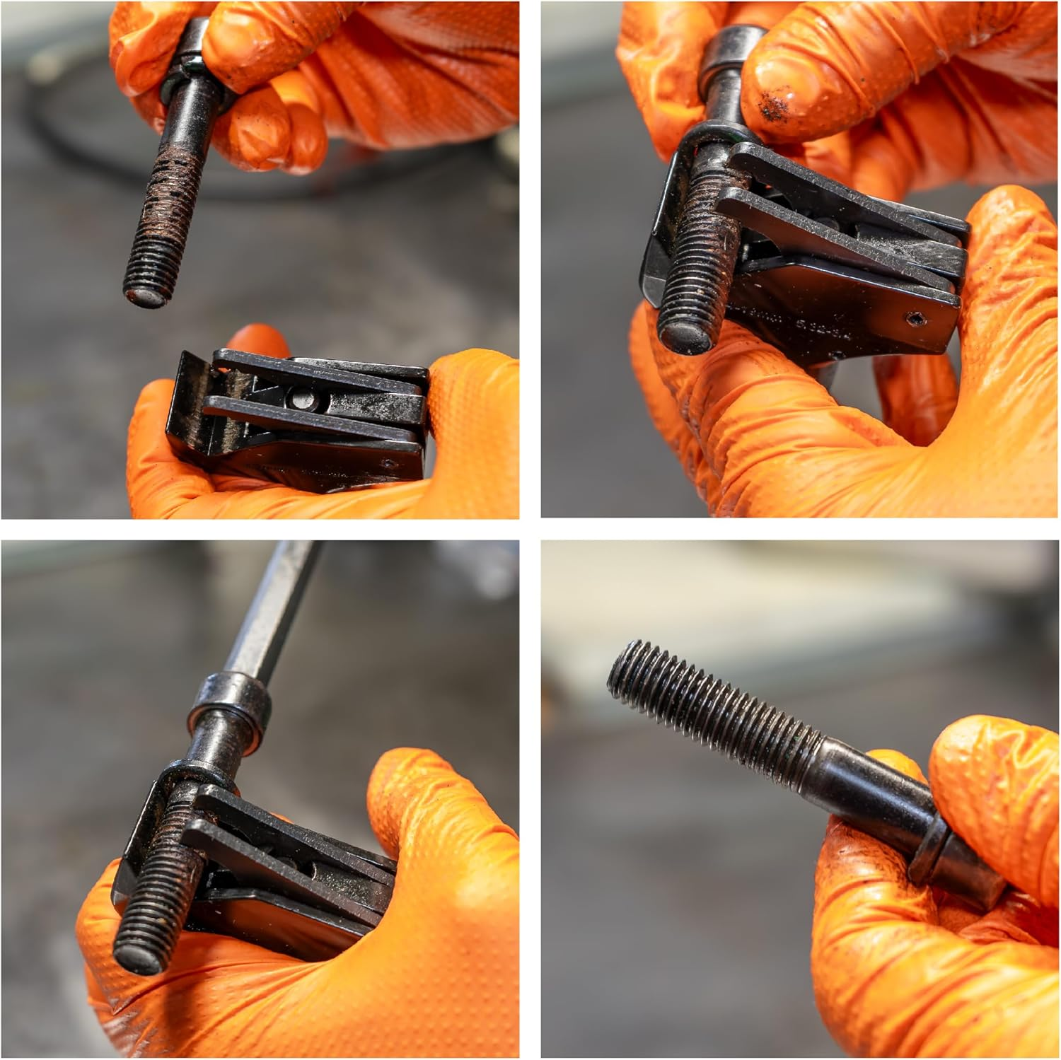 TGR Quick Adjustable Universal Thread Restorer 5/32'' to 3/4''(4-19Mm) for External Thread Repair (HT-2360)