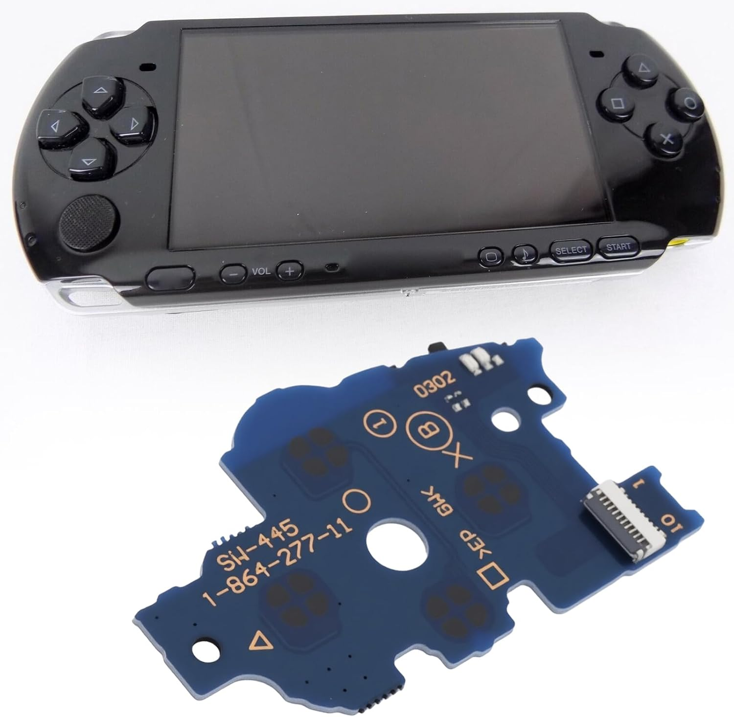Ecsing on off Switch Button Board Compatible with Sony PSP 1000 1004