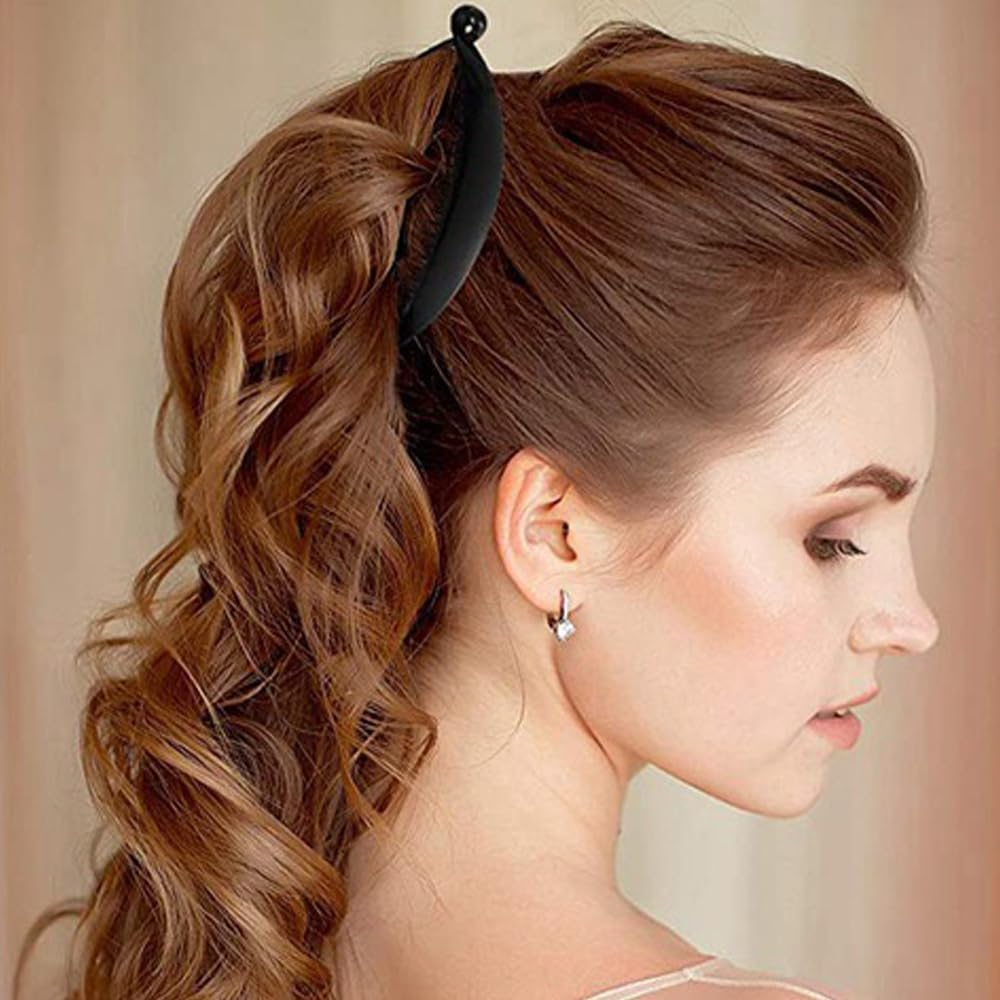 4Pcs Banana Hair Clips Vintage Clincher Combs Tool for Thick Curly Hair Non-Slip Fishtail Hair Clip Styling Accessories for Women Girls image number 6