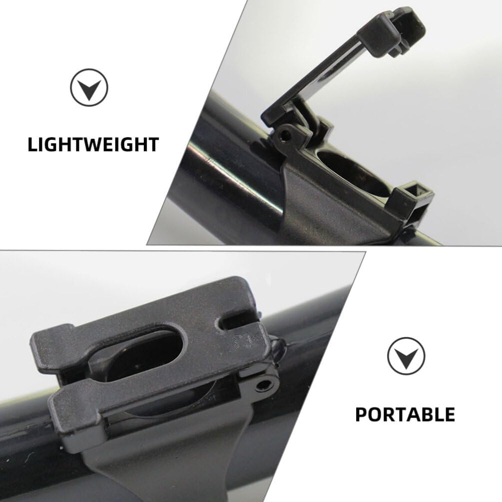 HANABASS 4Pcs Scuba Dive Universal Plastic Clip Diving Mask Snorkel Keeper Retainer Snorkel Hose Holder Replacement Snorkeling Diving Equipment image number 1