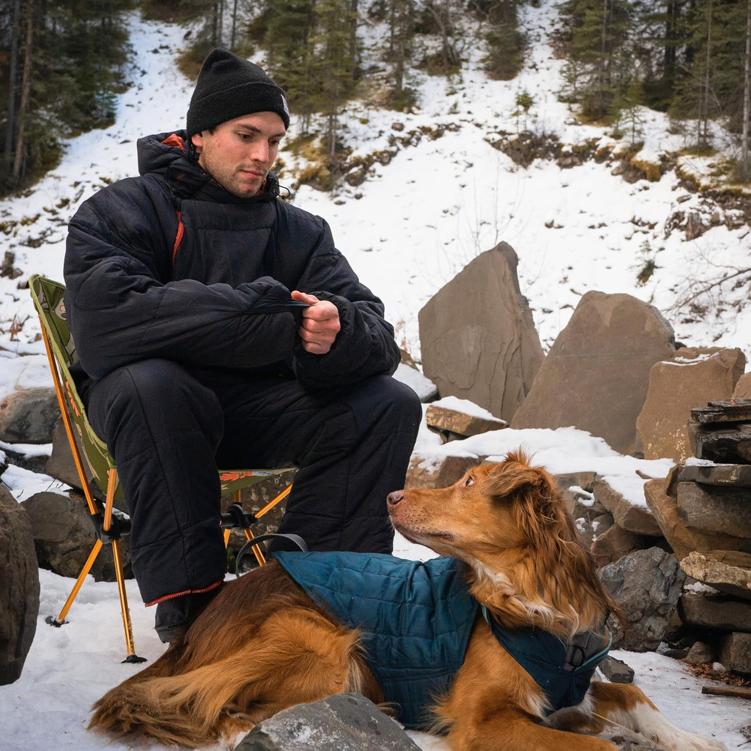 Selk'Bag Lite Wearable Sleeping Bag - Outdoor and Indoor Sleeping Bags for Camping, Hiking, Travel, and Backpacking W/Stuff Sack - Lightweight Sleeping Bag Suit - Temp Rating 48-55 Degrees F image number 6