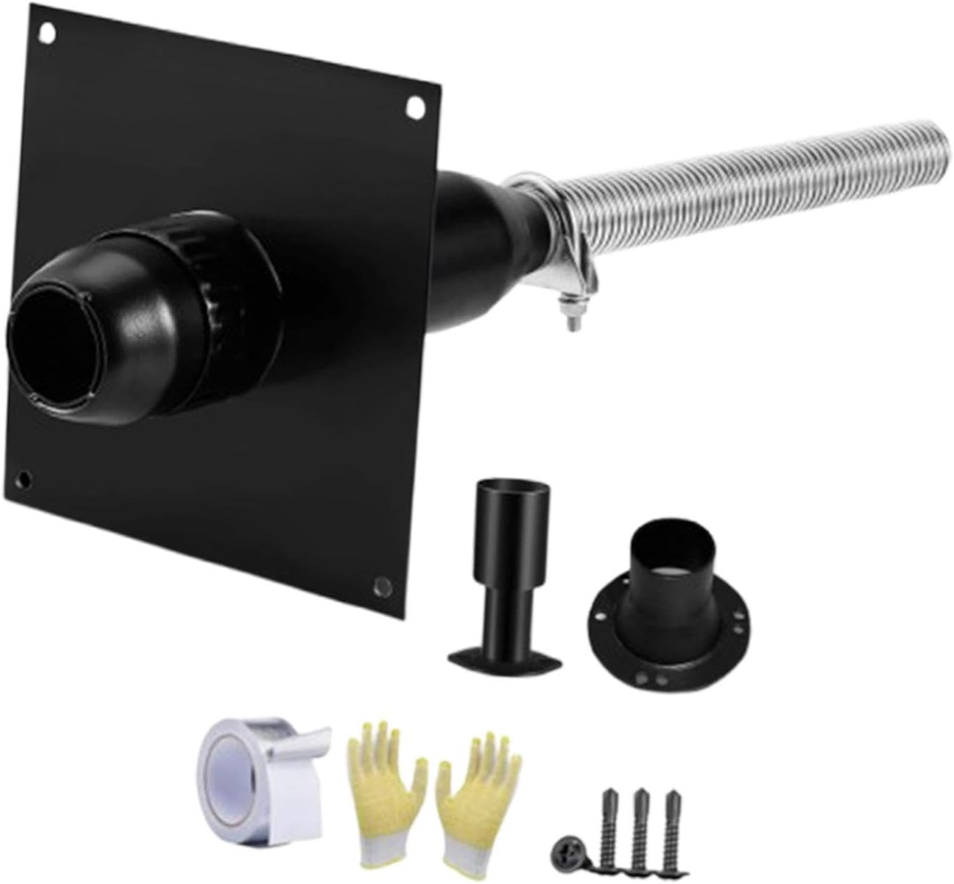 STARTIST Generator Exhaust Extension Kit Stainless Steel Easy Installation Replace Safely Vent Exhaust Wear Resistant Sturdy Practical image number 2