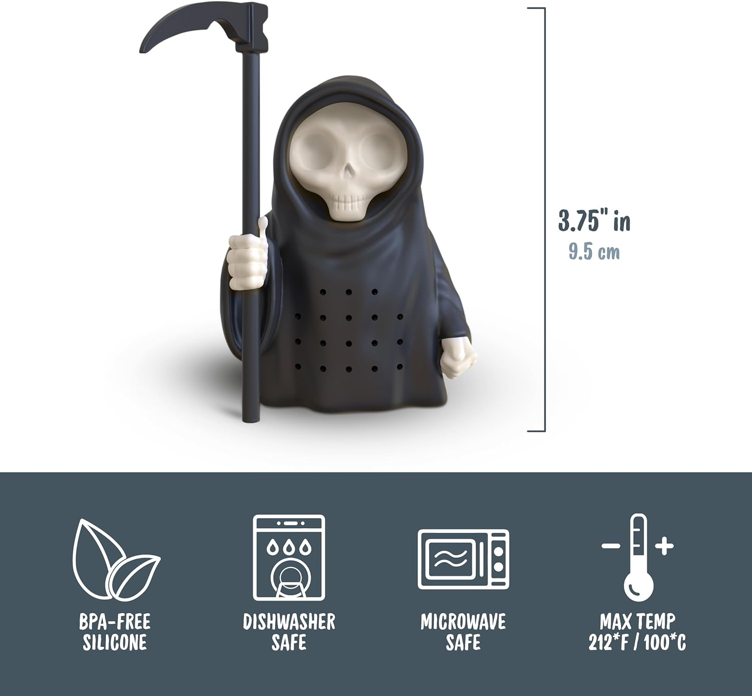 Grim Steeper, Grim Reaper Tea Infuser image number 6