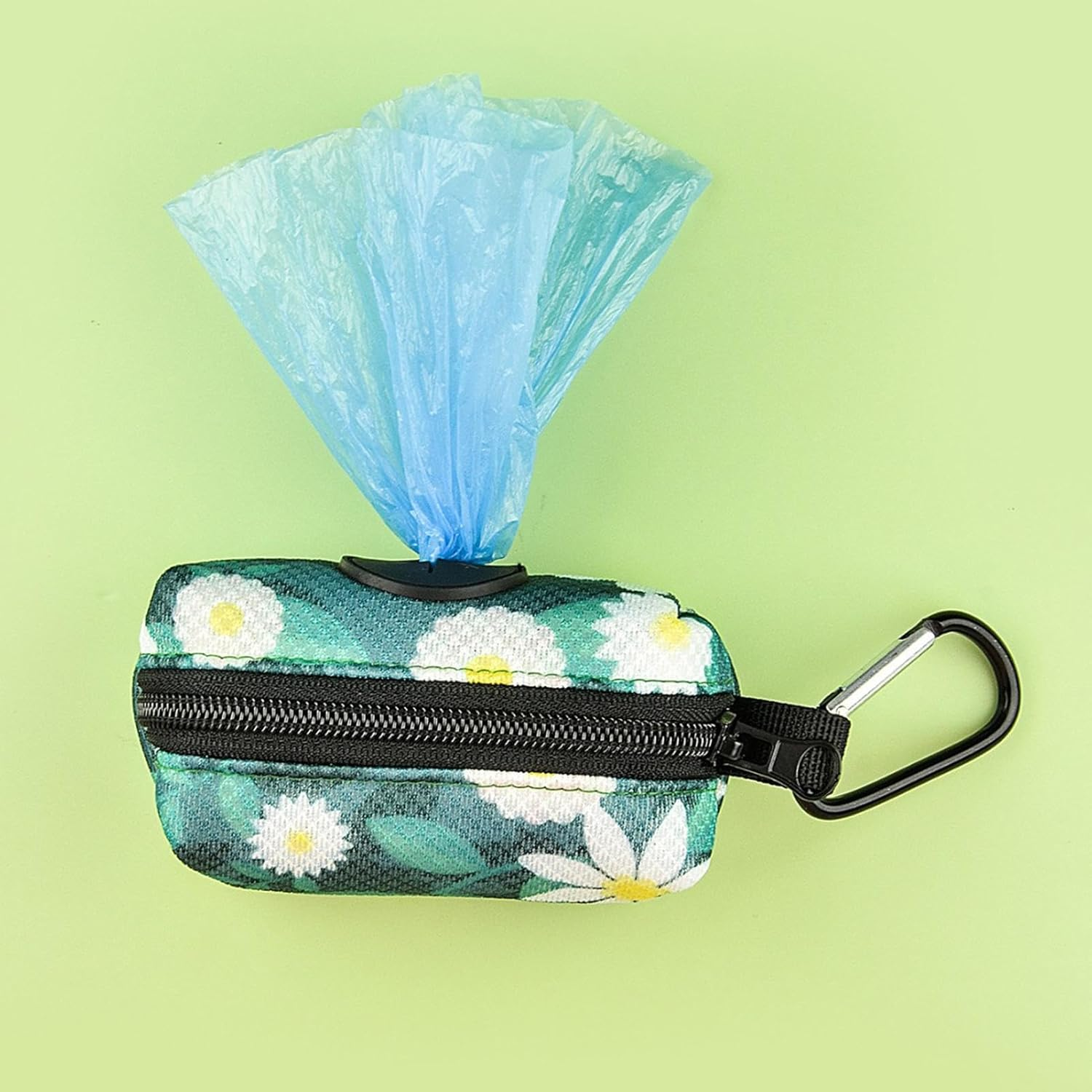 Dog Poop Bag Holder - Graphic Print Dog Poop Bags Rolls Holder - Portable Dog Waste Bag Holder for Camping, Dog, Cat, Traveling image number 5