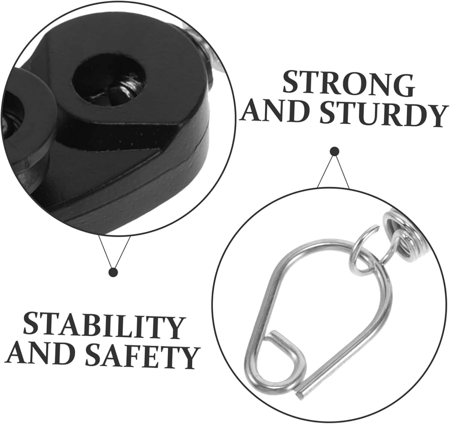 1 Set of Bass Drum Foot Pedal Parts,Metal Drum Foot Pedal Spring Cam Tensioner Springs Compatible with Percussion Instrument Parts,Diy Parts Replacements,Bass Drum Accessories image number 1