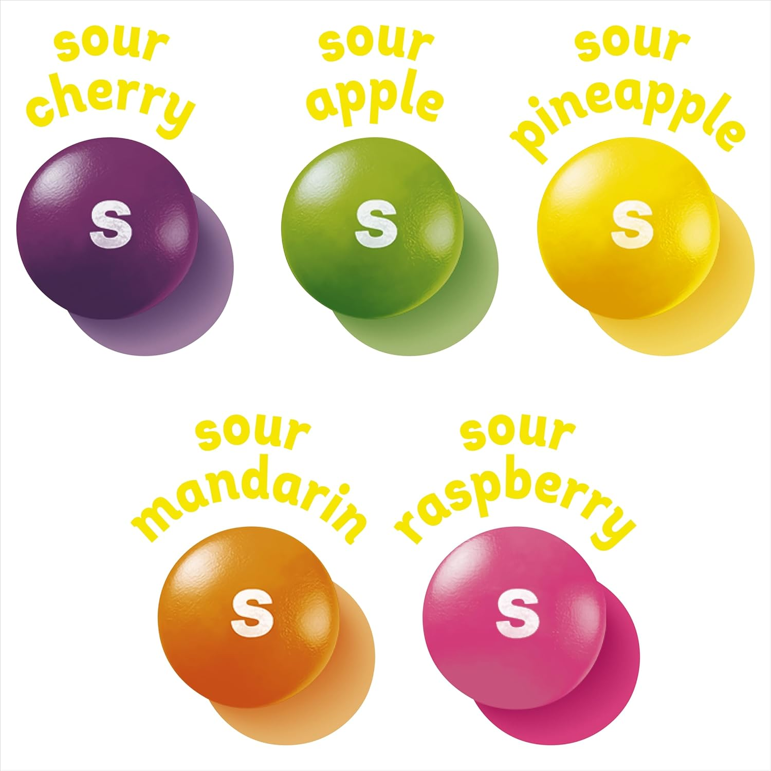 Skittles Giants Crazy Sours Chewy Lollies Snack Bag 132G image number 4