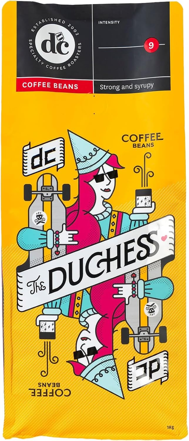 Dc Coffee the Duchess Strong Coffee Blend - Embrace Your Power with Toffee, Cherry, and Butterscotch Tasting Notes (Whole Coffee Bean, 1Kg) image number 2