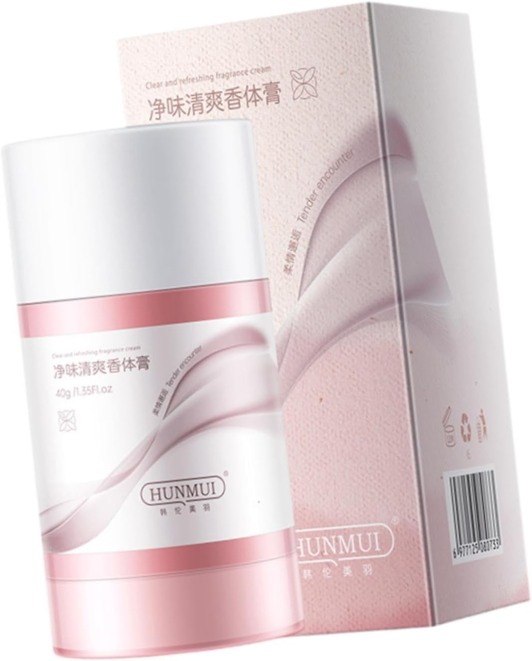 Kibcslic Solid Perfume, Bar, Compact Deodorant, Effective Protection, Non-Sticky, Refreshing Fragrance, Fragrance, Travel Perfume Balm, Pink