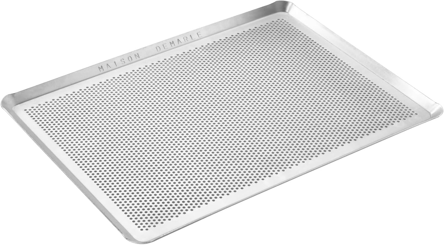 Flexipan Patisserie Perforated Baking Tray 40 X 30 Cm - Pizza, Pie, Biscuit, Pastry - Rectangular Accessories, Optimal Cooking - Professional Quality, Rigid - Easy Care