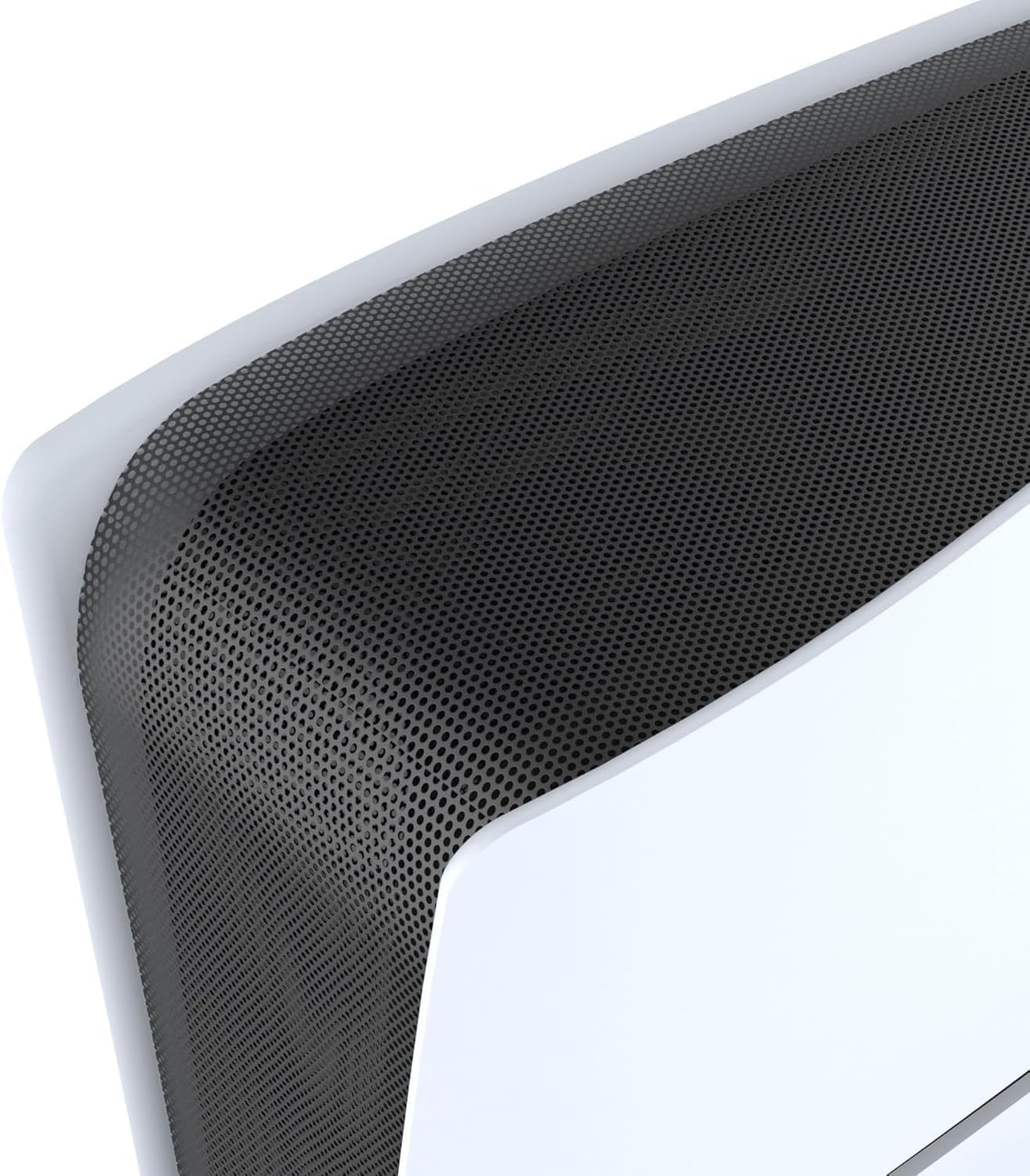 Levigo Game Console Dust Cover Net Compatible with PS5 Slim, Game Console Side Dust Proof Mesh Net Middle Strip Dust Filter for PS5 Slim Disc & Digital Edition Console