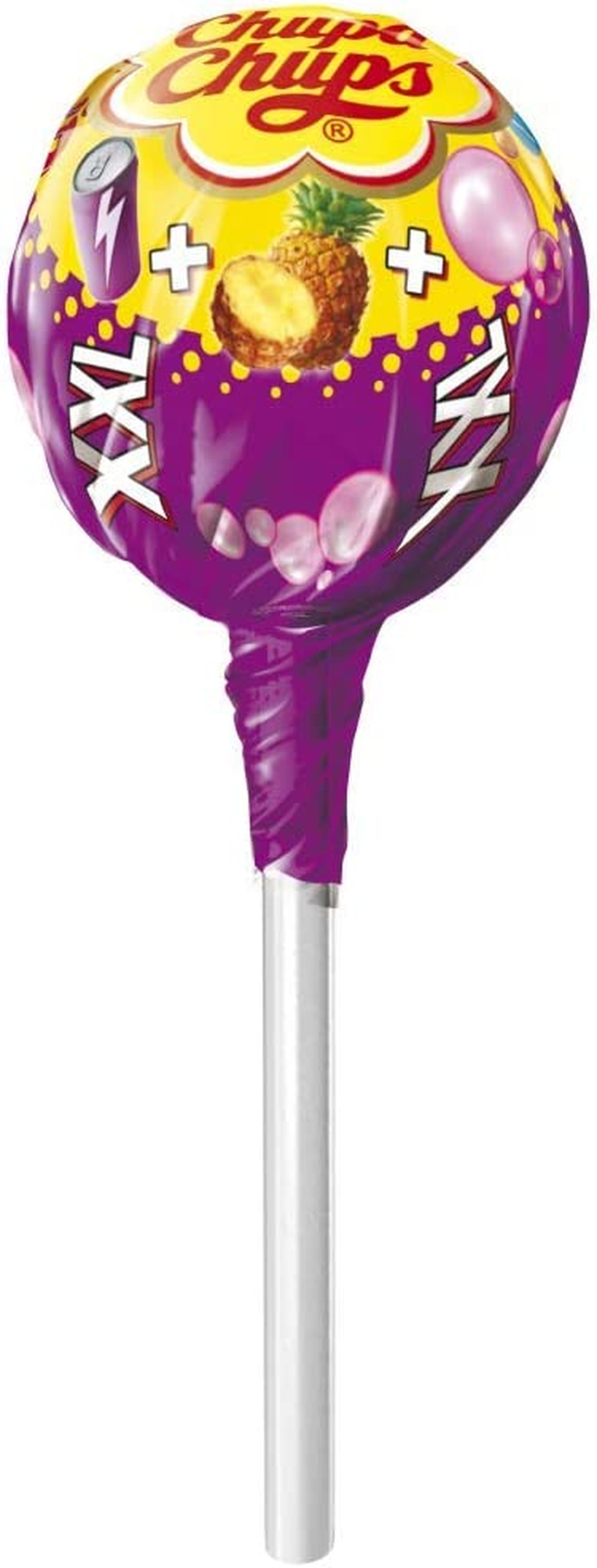 Chupa Chups XXL Trio, 20 Lollipops, Perfect for Sharing, Parties and Christmas, 20 X 29 G, Strawberry, Apple, Cola, Tutti Fruitti image number 1