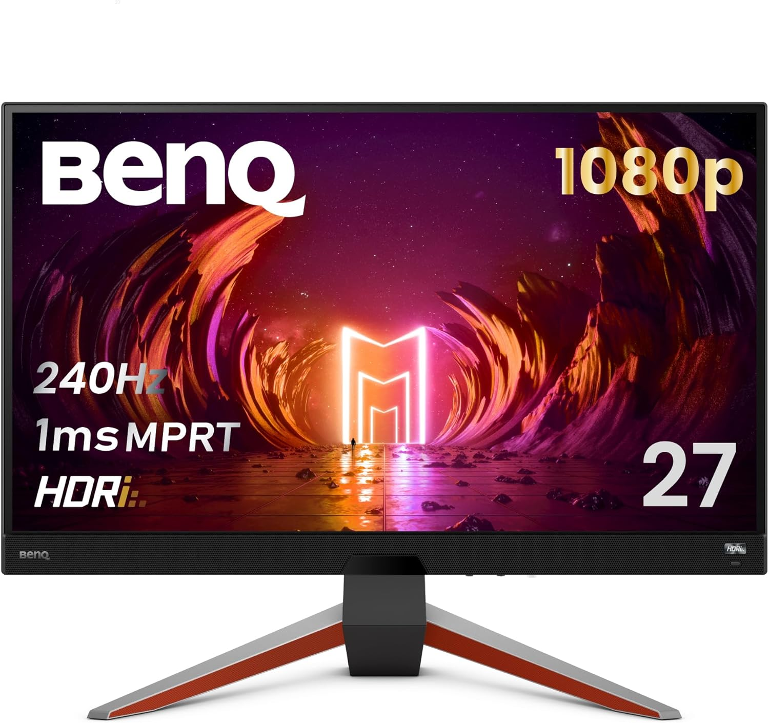 Benq MOBIUZ EX270M Gaming Monitor 27" FHD 1080P 240Hz 1Ms | IPS | Hdri | 99% Srgb | Freesync Premium | Eye-Care Tech | Adjustable Height, Swivel & Tilt | 2.1 Speakers | Displayport | HDMI | USB Hub image number 3