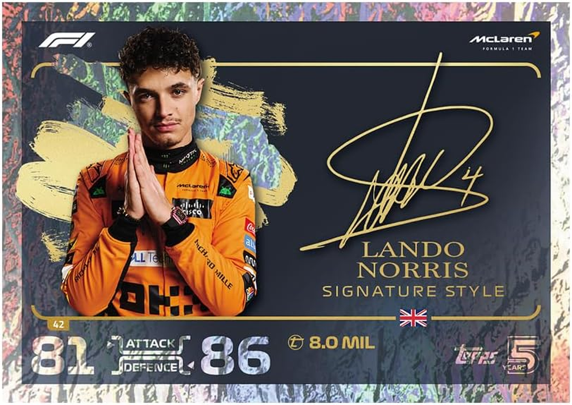 F1 Turbo Attax 2024 Trading and Collectible Card Game Eco Pack image number 6