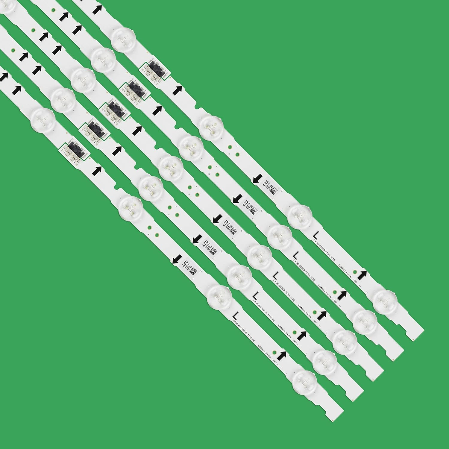 VOLDO 10Pcs LED Strip D4GE-400DCA-R2 D4GE-400DCB-R2 BN96-30449A BN96-30450A for Samsung 40'' TV UE40H5270 UE40J6240AK UE40J5600