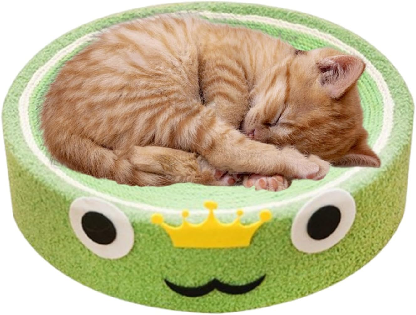 Cat Scratcher Mat, Claw Sharpening Cat Toy with Concave Middle, Claw Grinder Cat Bed, Fruit Kitty Scratcher, Indoor Cat Furniture Protection for Sofa, Table, Bed, Carpet image number 4