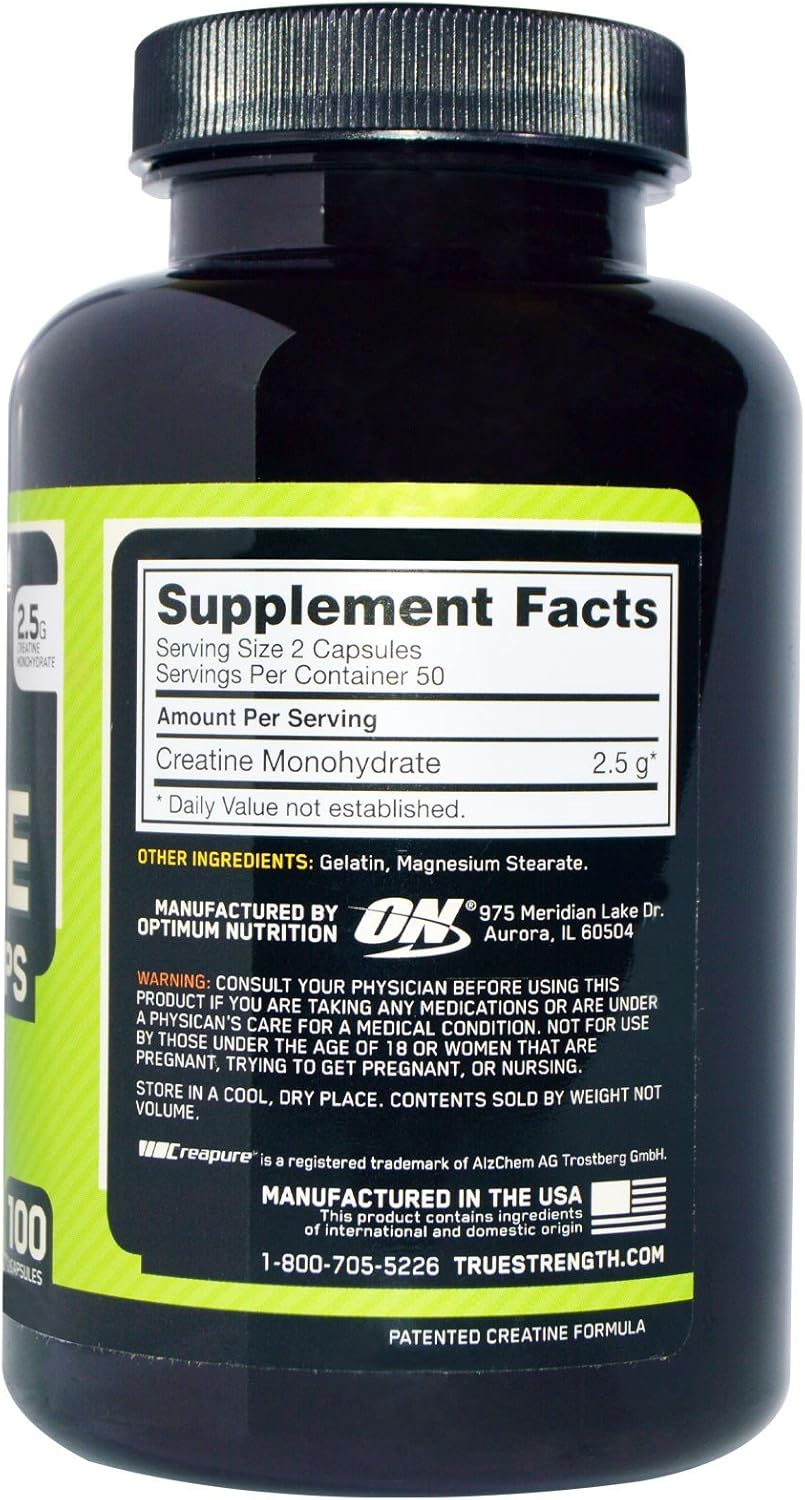 Optimum Nutrition Creatine 100 Caps