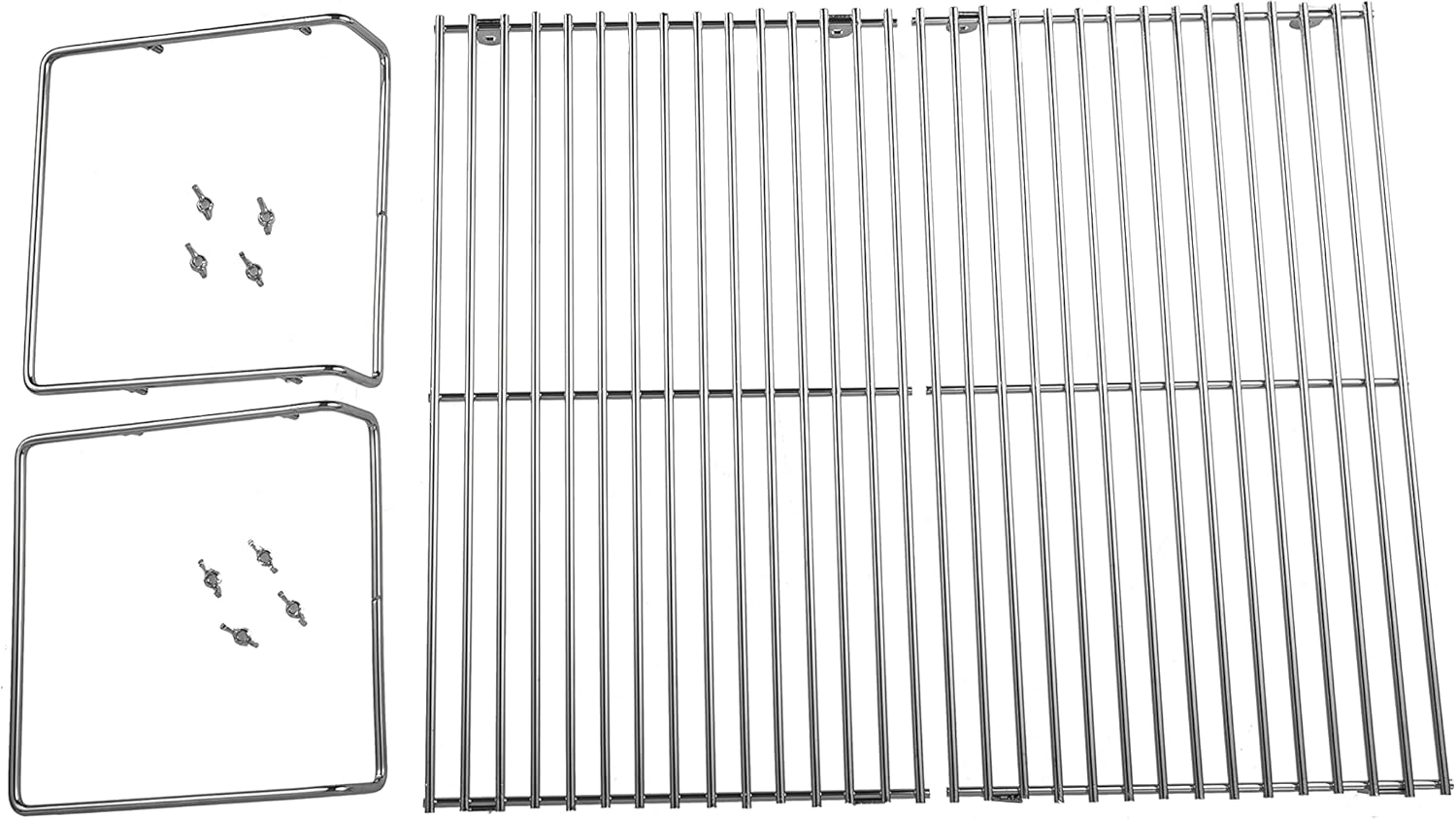 Dcyourhome Double Layer Stainless Steel Smoke Shelf/Grill Warming Rack Replacement Part for Traeger and Other Wood Pellet Grills & Gas Grills & Grill Grate Accessories (Smoke Shelf) image number 5