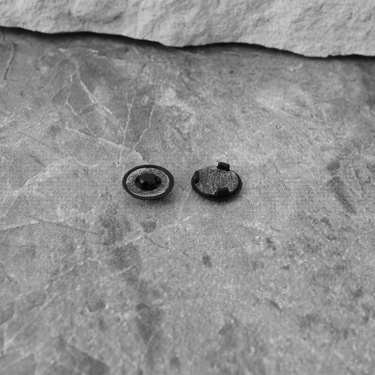 4Pcs Laptop Rubber Feet Notebook Anti-Slip Pad 8.3Mm Compatible with Microsoft Surface Laptop 3 4 5 Series, Black image number 1