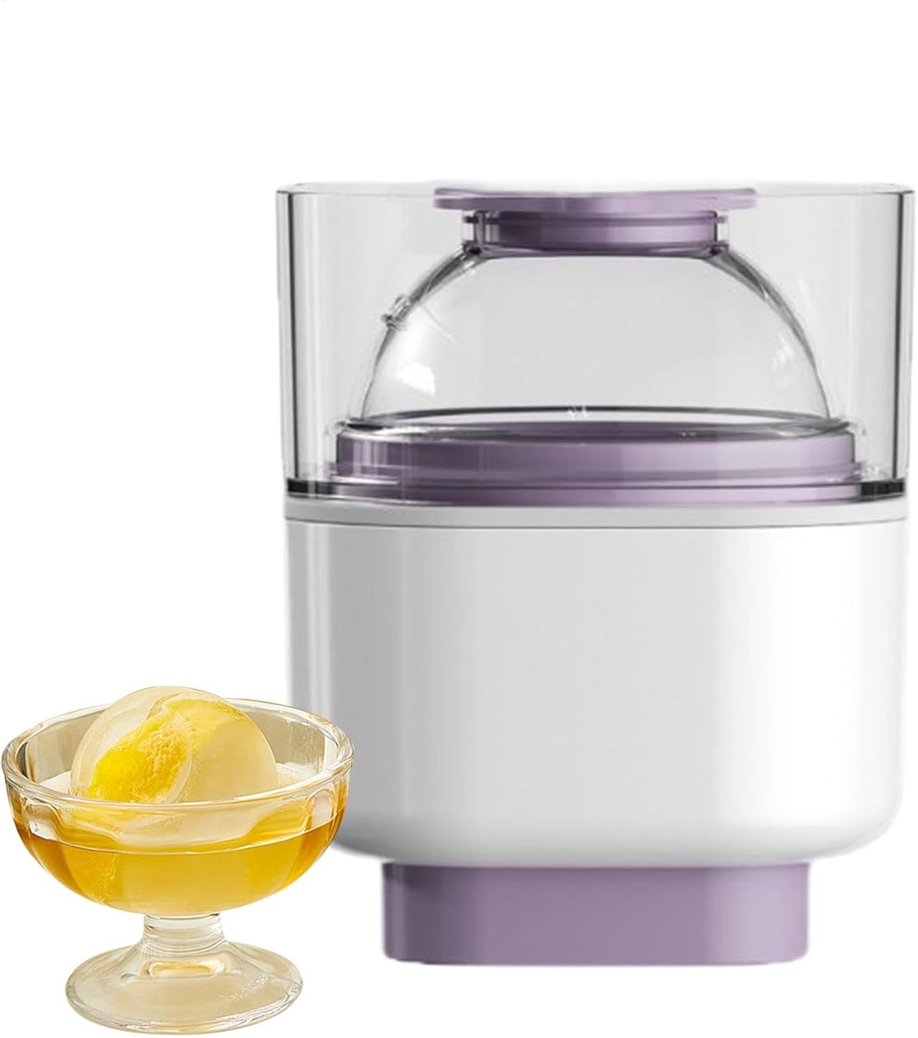 Ice Ball Mold, Handmade round Ice Hockey Machine, Bright Colors Kitchen Gadget for Bars, Work Area, Drink Shops, Picnic, Home, Parties