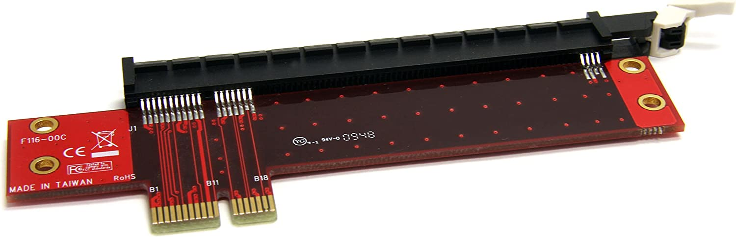Startech.Com PCI Express X1 to X16 Low Profile Slot Extension Adapter (PEX1TO162) image number 1