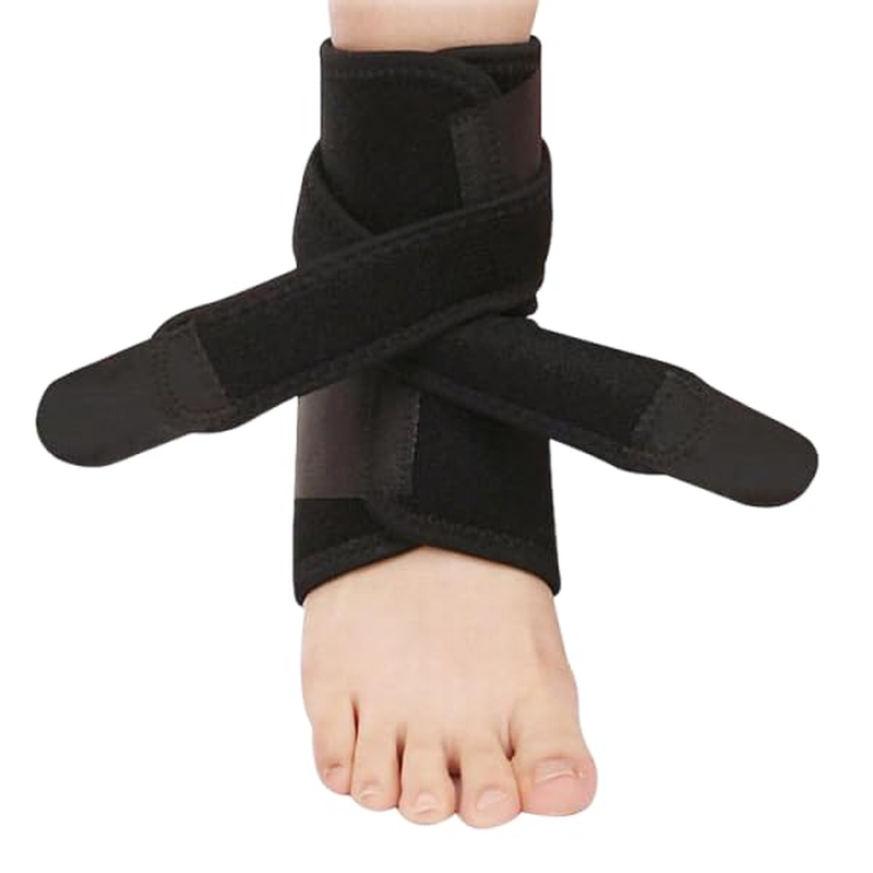 Ankle Brace, Advanced Adjustable Ankle Support Brace, Unisex One Size Fits Most Ankle Stabilizer with 3 Adjustable Straps, Ideal for Sports, Injury Recovery, Foot Support, and Pain Relief image number 4